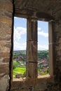 Transylvanian village - view from the local church tower