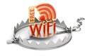 Trap with Free Wi-Fi symbol