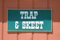 Trap & Skeet Sign