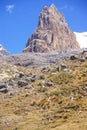 Trapecio mountain, rocky peak