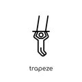 trapeze icon from Circus collection.