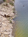 Canal on a base in Iraq