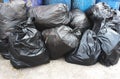 Trash bags Royalty Free Stock Photo