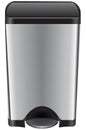 Trash bin with pedal Royalty Free Stock Photo