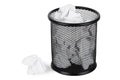 Trash can Royalty Free Stock Photo