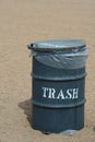 Trash Can Royalty Free Stock Photo