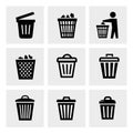 Trash can icon