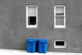 Trash Cans Royalty Free Stock Photo