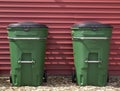 Trash Cans Royalty Free Stock Photo