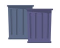 Trash garbage can icon cartoon Royalty Free Stock Photo