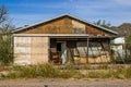 Trashed One Level Home In Need Of Repair Royalty Free Stock Photo