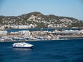 Trasmapi Ferry Ibiza to Formentera leaving Ibiza harbour