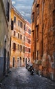 Trastevere italian street