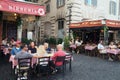 A Trattoria restaurant in Rome, Italy