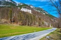 Tratzberg Castle is a castle in Jenbach, Tyrol, Austria. Royalty Free Stock Photo