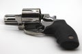 Traumatic Taurus revolver on the white background Royalty Free Stock Photo