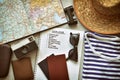 Travel accessories Royalty Free Stock Photo