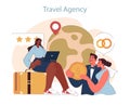 Travel Agency concept. Royalty Free Stock Photo