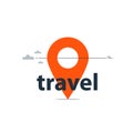 Travel agency services logo