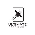 Travel agent tourism advisor logo design