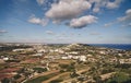 Panorama of the city from the mountain