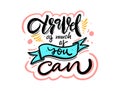 Travel as much as you can. Colorful vector illustration. Modern calligraphy phrase.