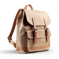 travel backpack, isolated on a clean white background, embodies the spirit of adventure and exploration.