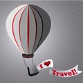 Travel ballon Royalty Free Stock Photo