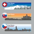 Travel banners