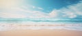 Travel beach sunshine sea paradise blue water nature shore sand summer sky ocean Royalty Free Stock Photo