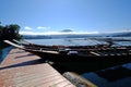 Travel boat at the harbor