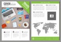 Travel brochure design. Template for Travel and Tourism concept. Vector