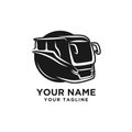 travel bus logo icon vector design illustration template Royalty Free Stock Photo