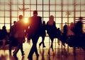 Travel Business People Commuter Airport Corporate Concept