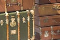 Travel Case and suitcase Royalty Free Stock Photo