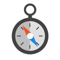 Travel compass vector icon