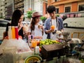 Travel concept.group of happy friend are traveling Royalty Free Stock Photo