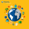 Travel concept Royalty Free Stock Photo