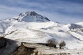 Turkey / Kayseri / Erciyes Mountain winter Royalty Free Stock Photo