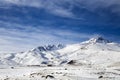 Turkey / Kayseri / Erciyes Mountain winter Royalty Free Stock Photo
