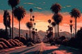 travel concept retro style