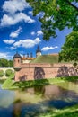 Travel Concepts and Ideas. Side Wall of Renowned Nesvizh Castle