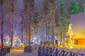 Travel Concepts and Ideas. Marvelous Lapland Houses in Suomi Village