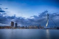 Travel Concepts and Ideas. Picturesque View of Erasmusbrug