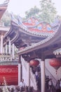 Travel in the corner of Nanputuo temple, Xiamen, Fujian Province, China