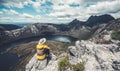 Travel in Cradle Mountain NP, Tasmania, Australia