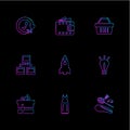 travel , destination , shopping , reset , calender , eps icons s