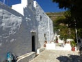 Saint George Valsamidis church to Amorgos in Greece.