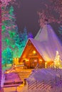 Travel Destinations Concepts. Unique Lapland Suomi Houses