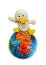 Travel duck Royalty Free Stock Photo